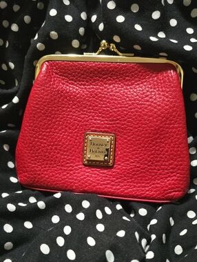 Dooney & Bourke Kiss Lock Coin Pouch